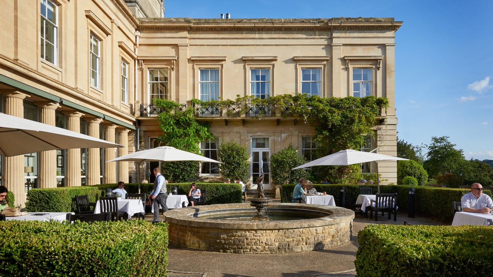 Macdonald Bath Spa Hotel terrace